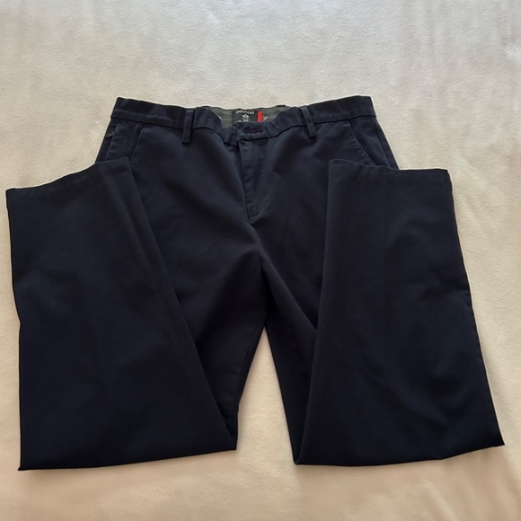 Dockers Men's Navy Blue Straight Fit Workday Stretch Khakis , Size 36W x 32L - Picture 6 of 16